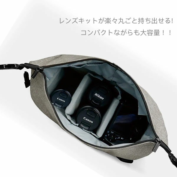 新品同様 MI-NA 3wayボストンカメラバッグ @ 1822 ミニトートバッグ DETT02-HBK | ケンコー・トキナー
