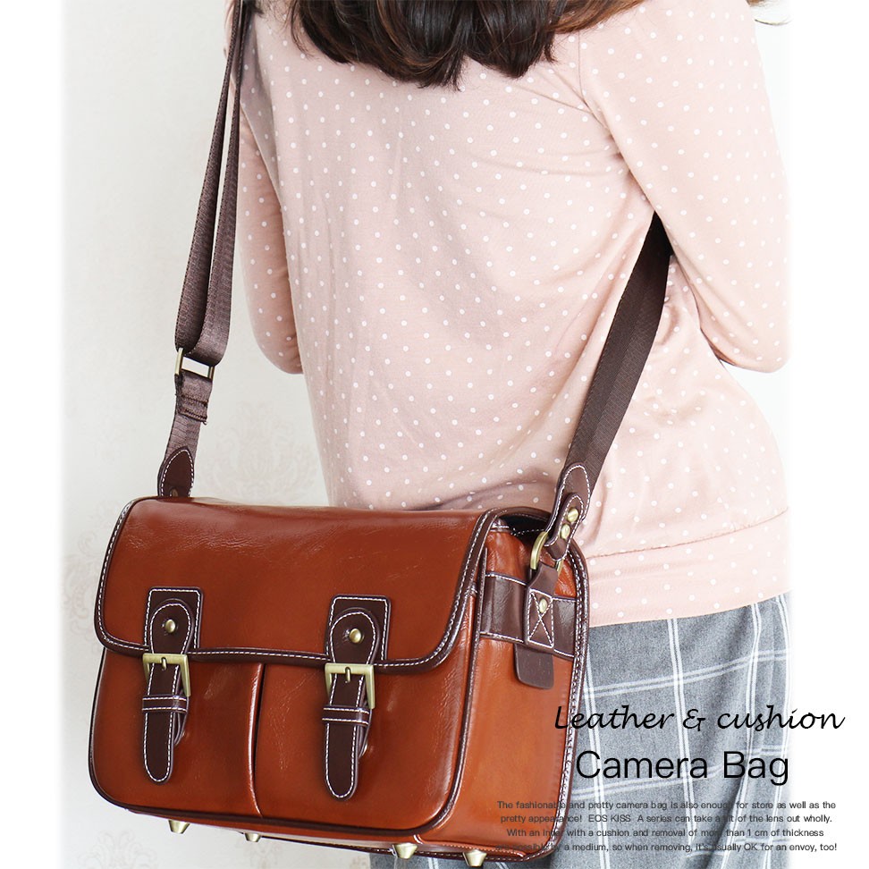 カメラバッグ おしゃれ 送料無料 ランキング1位獲得商品 アンティーク調 一眼レフレザーカメラバッグ どんな服装にもokなシンプルタイプ レビューで送料無料 Cb B Next Door 通販 Yahoo ショッピング 일본구매대행 직구 재팬24