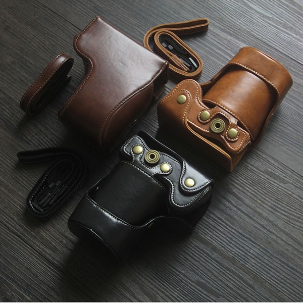 SONY（ソニー） レザーカメラケース Sony A6500専用 レザージャケット