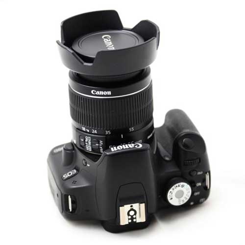 Canon レンズフード EW-60C II 互換品 一眼レフ用交換レンズ EF-S 18