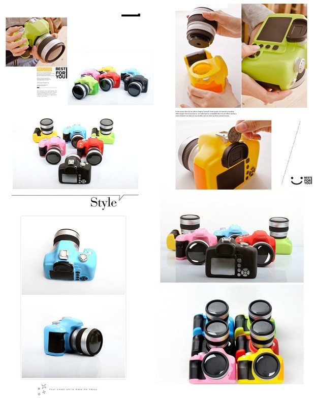 PENTAXカメラ型貯金箱 PENTAX(ペンタックス)鋳物カメラ型貯金箱 ヨドバシカメラ西口