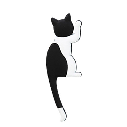 可愛い猫ちゃんの マグネットフック 自由に曲がってフックを作れる