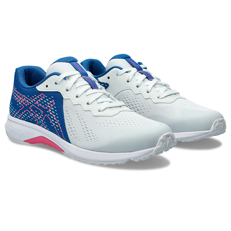 アシックス レーザービーム ジュニアスニーカー 紐 子供 通学 白底 ASICS LAZERBEAM RI 1154A180 24ss_n｜asicstrading｜05