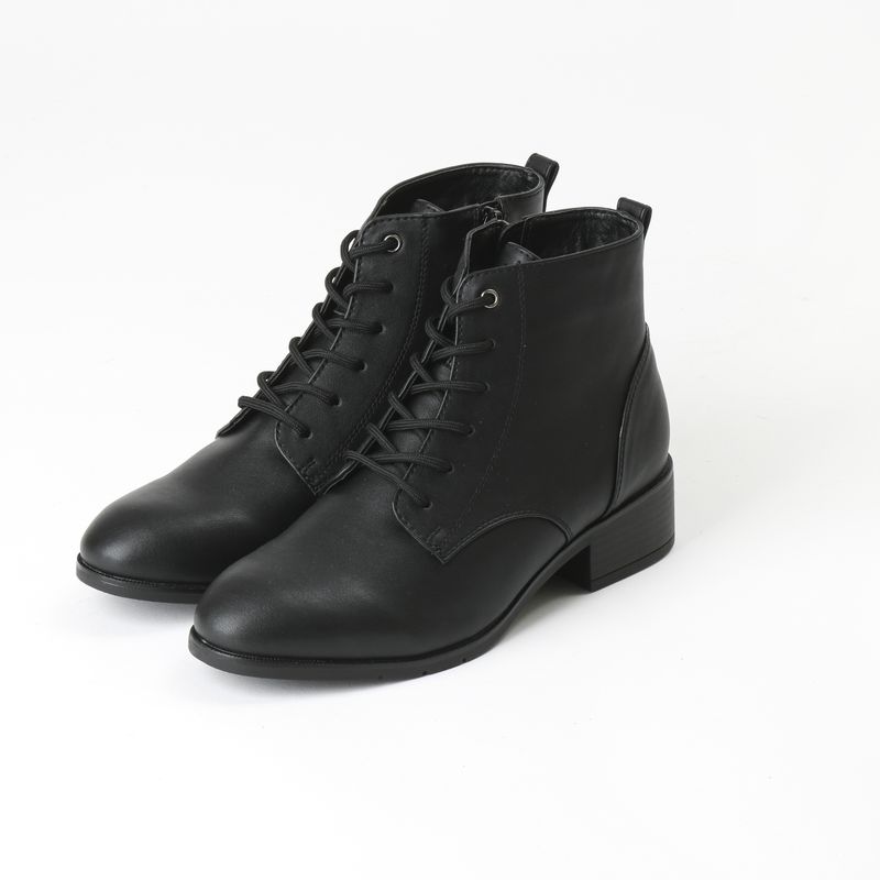 AcureZ（アキュアーズ） きれいめトラッドブーツ 生活防水 ファスナー