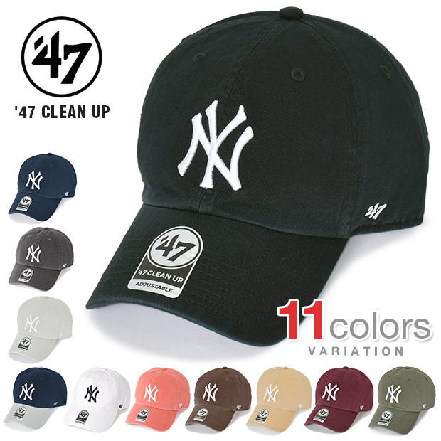 帽子　47　ニューヨークヤンキース　イエロー