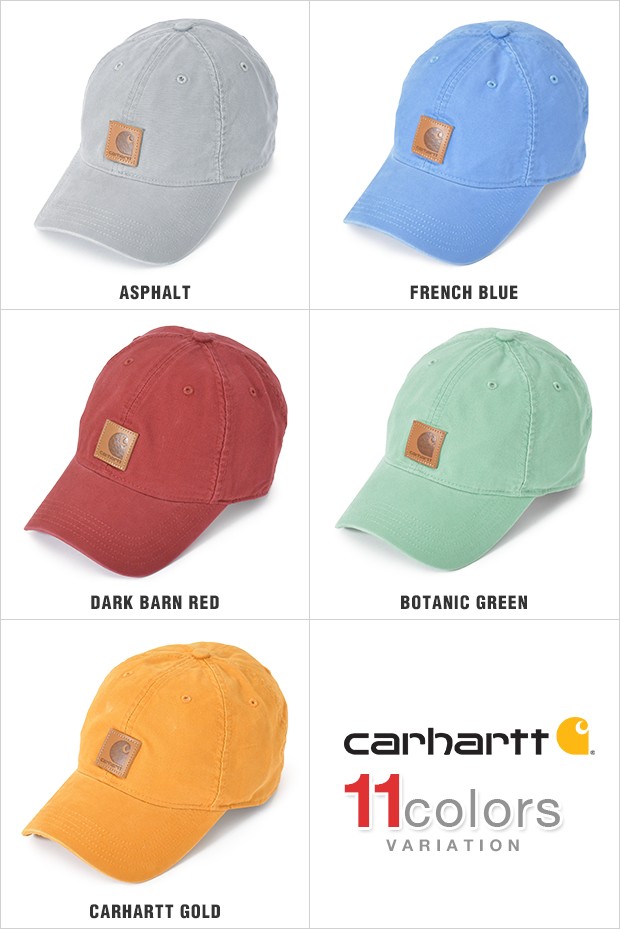 カーハート キャップ CARHARTT CAP ローキャップ 6パネル ストラップバック スナップバック USAモデル メンズ レディース 帽子  carhartt カーハート USA LOW DAD