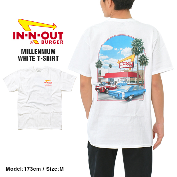 インアンドアウト Tシャツ In N Out Burger Millennium メンズ レディース ユニセックス T 1279 Bigg Willie 通販 Yahoo ショッピング