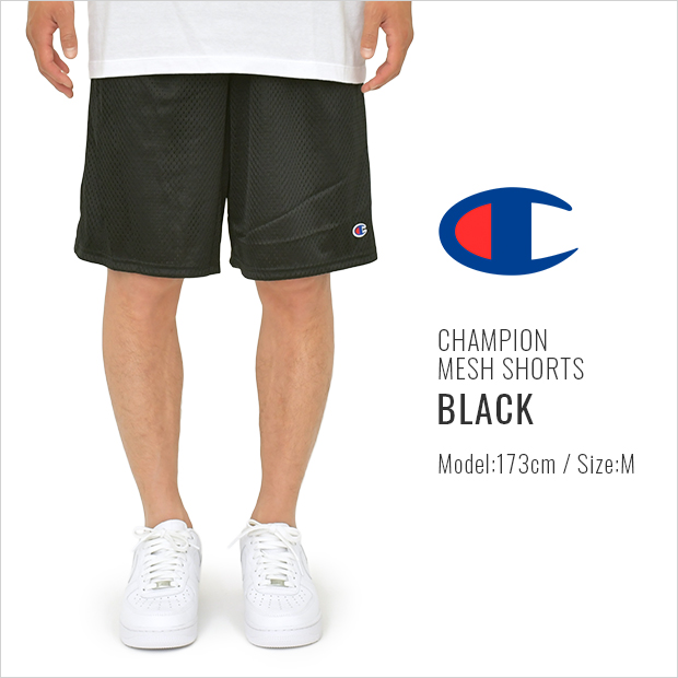 チャンピオン ハーフパンツ CHAMPION メッシュ ジムショーツ バスパン