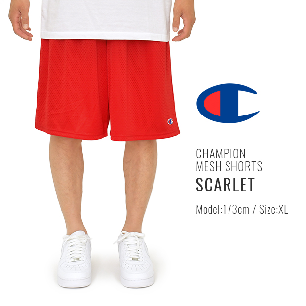 チャンピオン ハーフパンツ CHAMPION メッシュ ジムショーツ バスパン