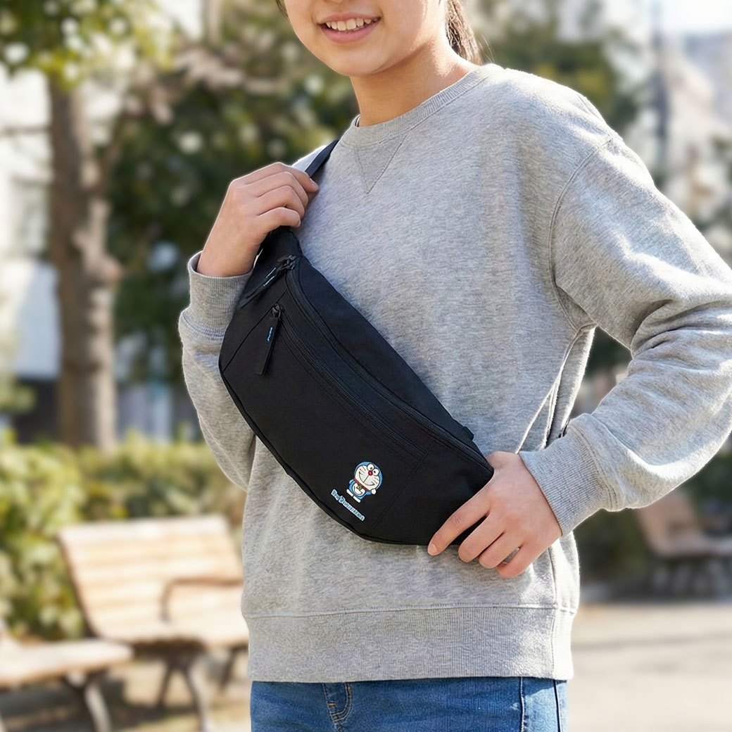 サンリオ×アイムドラえもん ウエストポーチ ボディバッグ ウエスト