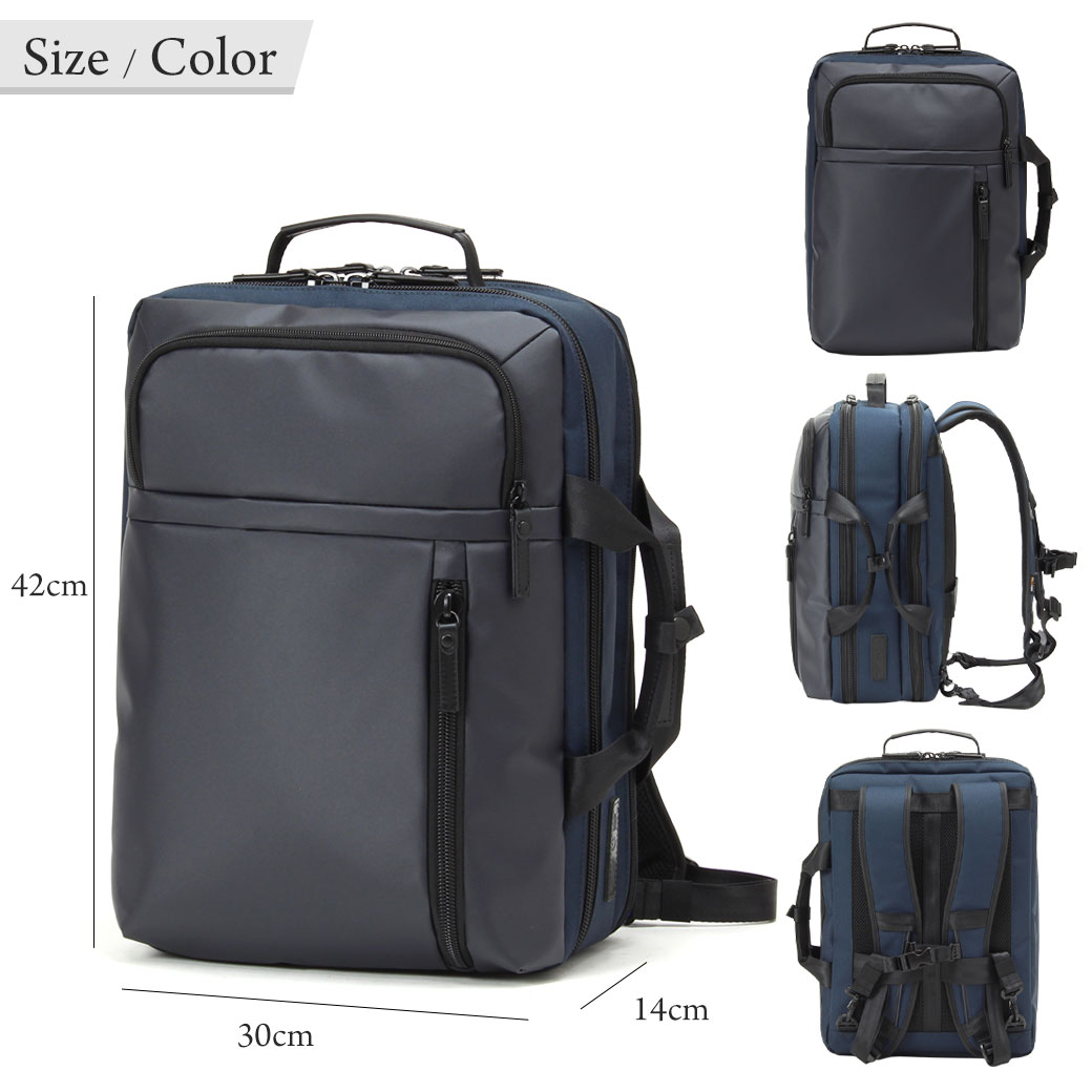 【新品】 BERMAS ビジネスバッグ 2way A4可 大容量 PC ビジネスバッグ 2WAY ビジネスリュック メンズ 撥水 B4 A4 BERMAS