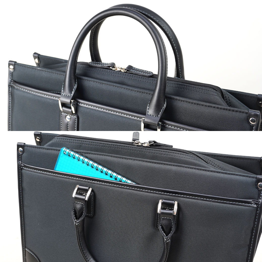 Hosta H ビジネスバッグ ビジネスバッグ メンズ 大容量 厚マチ FACTUS.h ファクタス オム 2way