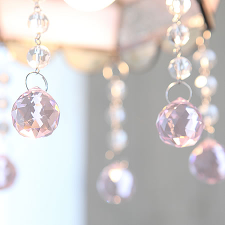 照明器具 レトロ 中華 和風 ペンダントライト ステンドグラス ガラス