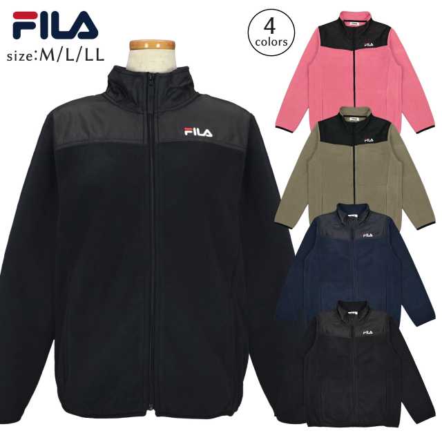 (送料無料)フリースジャケット レディース FILA ジップアップ フリース ジャンパー アウター