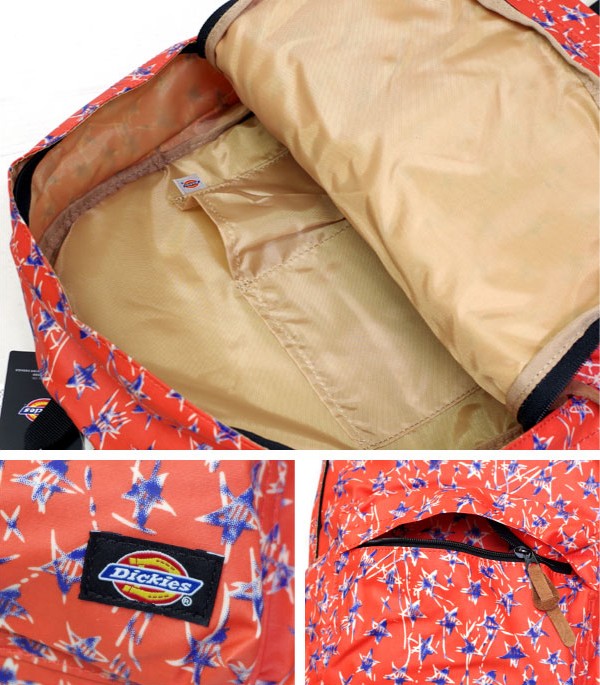 Dickies（ディッキーズ） スター柄ラミ加工デイパック 17581500
