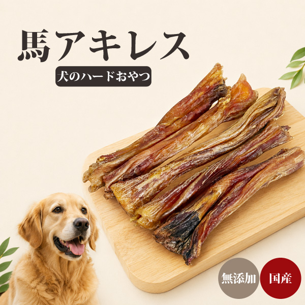 国産 馬アキレス 約100g 完全無添加 犬 おやつ 歯磨き用にも