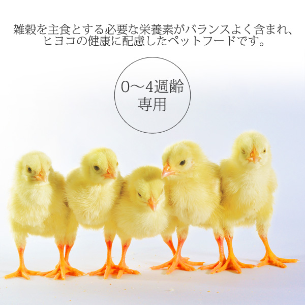 SMILE PET CLUB ヒヨコフード 0から4週齢用 2.7kg ひよこの餌 2700g
