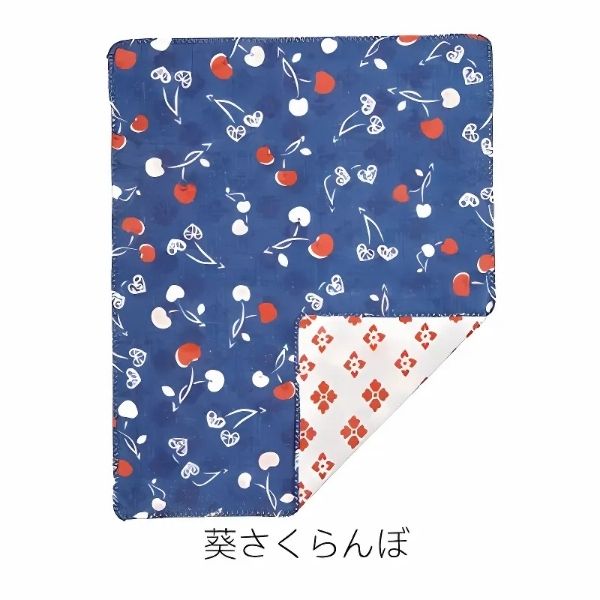 くろちく 両面ガーゼはんかち 40×34cm 両面 ハンカチ ハンドタオル 綿