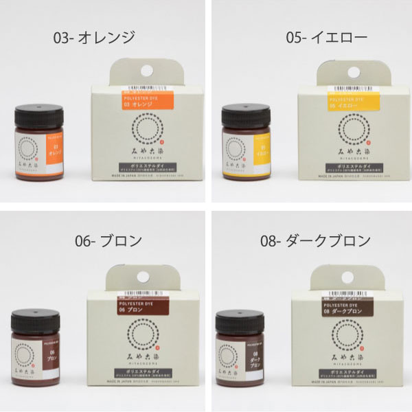 みや古染 ポリエステルダイ 20g ポリエステル100%繊維専用 みやこ染 |  | 02