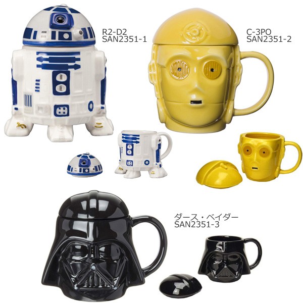 Disney - スターウォーズ3Dマグカップ　６点 Disney - スターウォーズ3Dマグカップ 6点 DisneyのSF