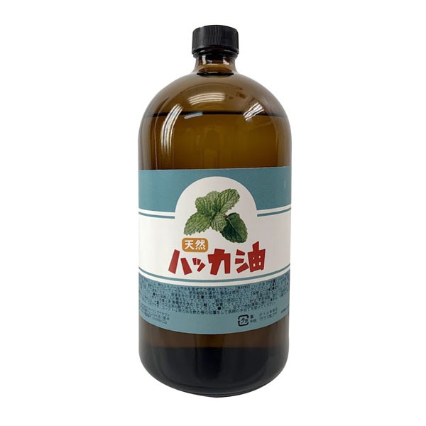 天然ハッカ油 1000ml 1L 日本製 ハッカオイル 中栓 遮光瓶 ハッカ油スプレーに 消臭 除菌 忌避剤 花粉 消臭 除菌 薄荷 はっか :  sin-hakka1000ml : 遊びDS - 通販 - Yahoo!ショッピング