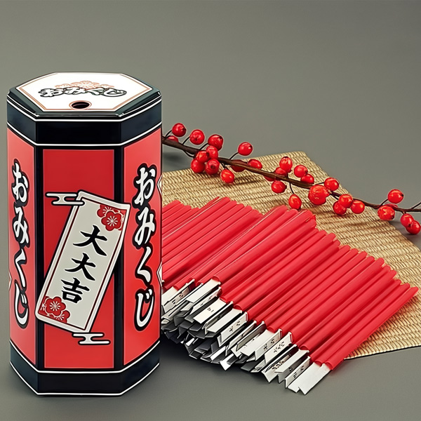 日本製 おみくじ 箱 くじ 100本セット 100人用 イベント・パーティ