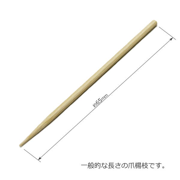 アメージングクラフト 竹楊枝 6.5cm 約400本 竹の爪楊枝 竹ようじ