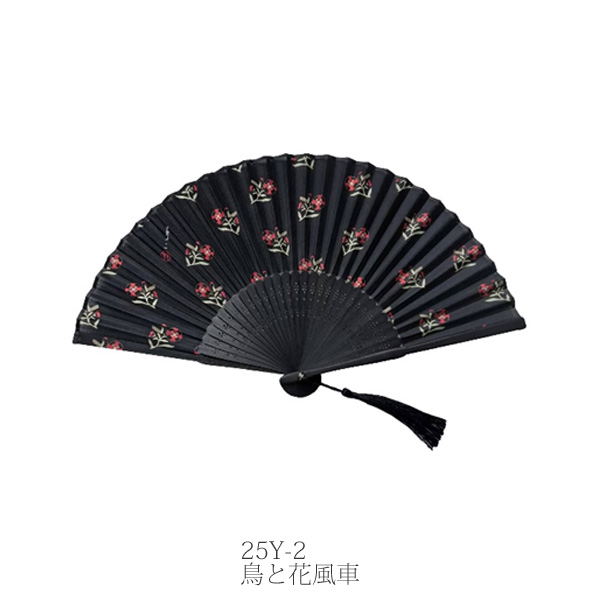 扇子 竹久夢二 シルク デザイン扇子 正絹扇子 シルク扇子 せんす 竹製