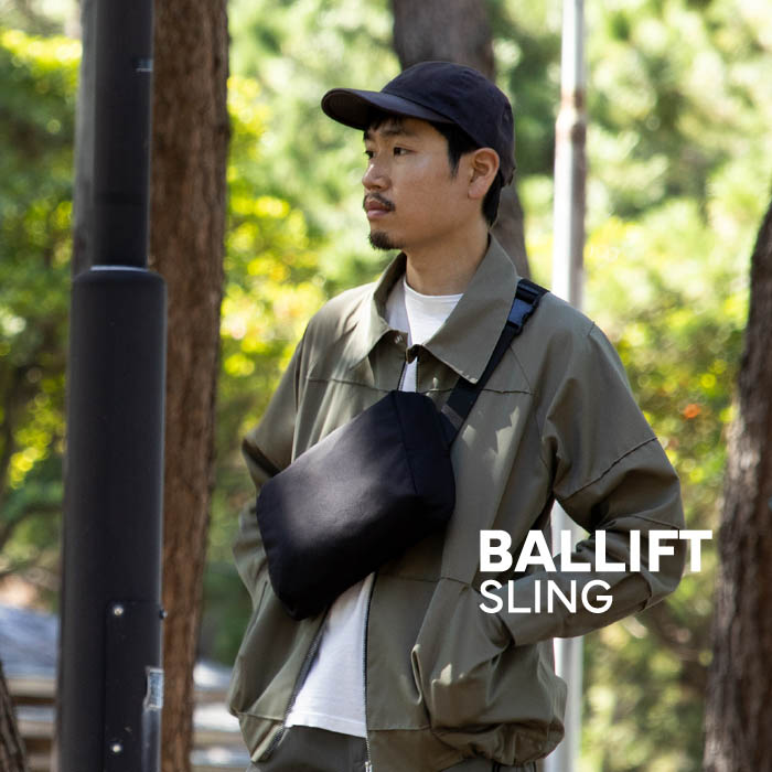 aso バリフトスリング BALLIFTSLING スリングバッグ Mサイズ 耐水 撥水