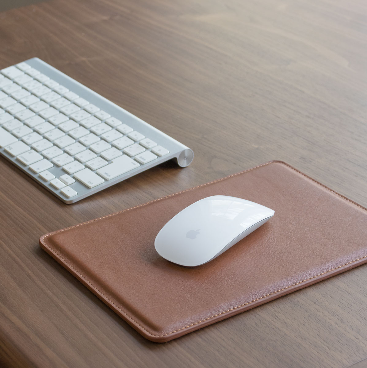 aso マウスパッド PC マウス レザー 長方形 革 本革 おしゃれ かわいい