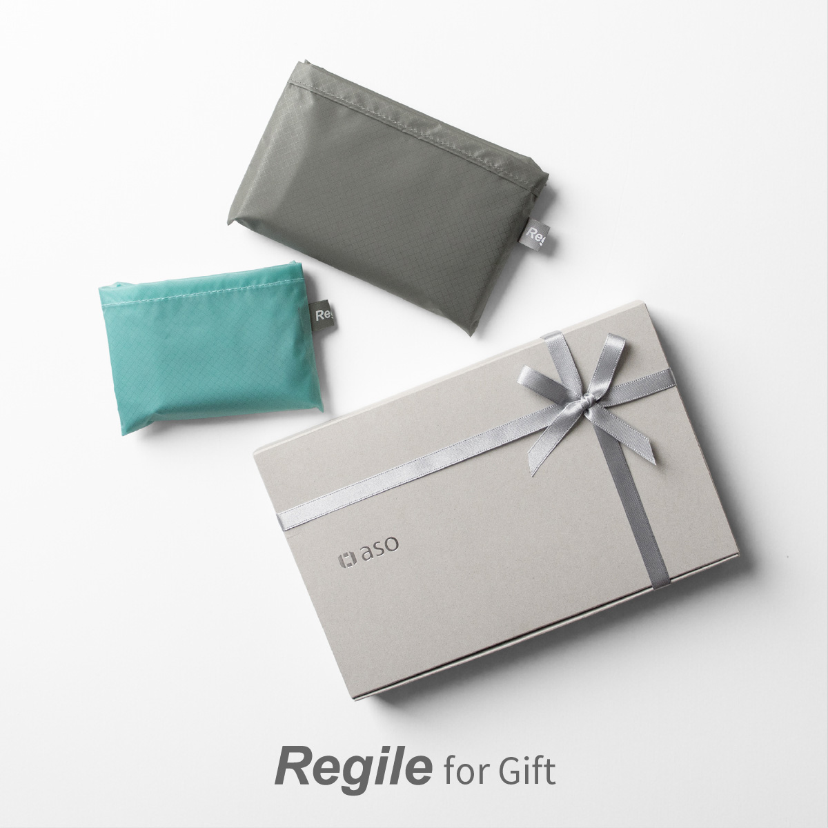 aso エコバッグ レジル2 Regile2 M/Lサイズセット コンパクト 母の日