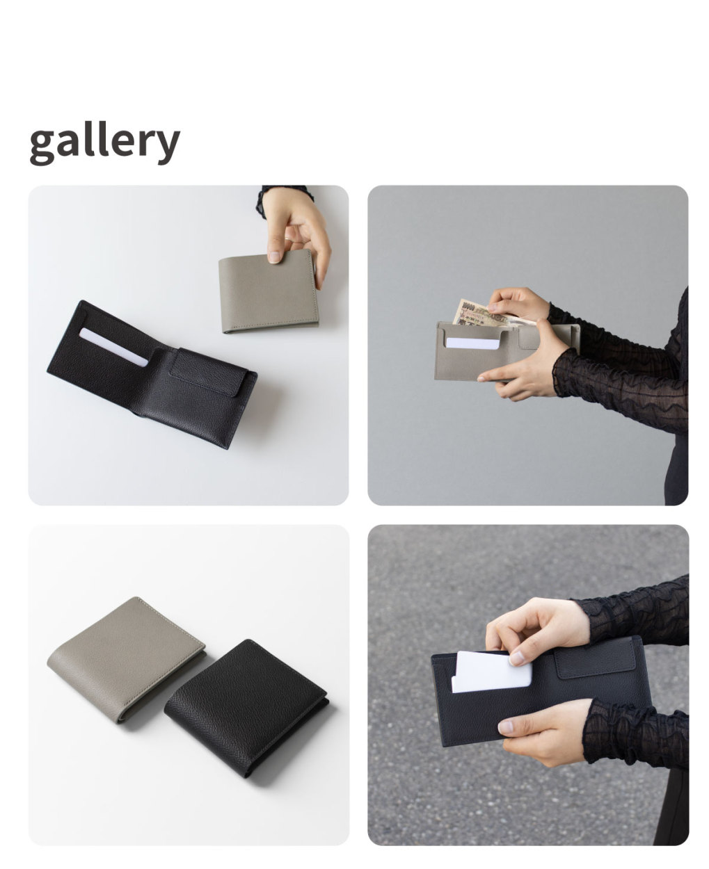 sugata 二つ折り財布 スガタ ウォレット レディース財布 メンズ財布 コンパクト シンプル 日本製 本革