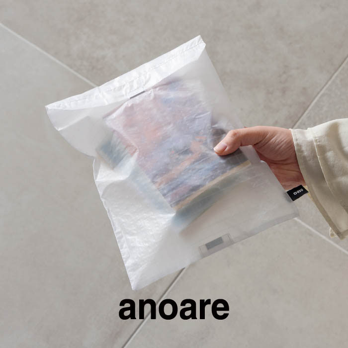 ブックバッグ ブックポーチ ポーチ 紙袋 コンパクト 折りたたみ ブックポーチ anoare Book Pouch アノアレ 軽量 小物ポーチ プレゼント ギフト 送料無料 ze-v306 関連画像1