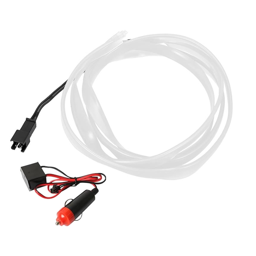 イルミネーション カット可能 ELワイヤー ネオン 有機ワイヤー 車 ドレスアップ 12V 車用 テープライト1Mタイプ 内装 カー用品 おしゃれ NEOWIRE |  | 01