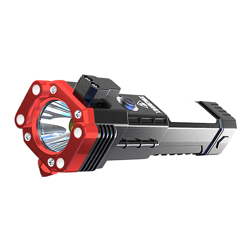懐中電灯 爆光 LED 1500m COB 4点灯モード マグネット 脱出ハンマー ベルトカッター 災害時 緊急時 高輝度 登山 アウトドア 車中泊 グランドパワー GURAKAI |  | 01