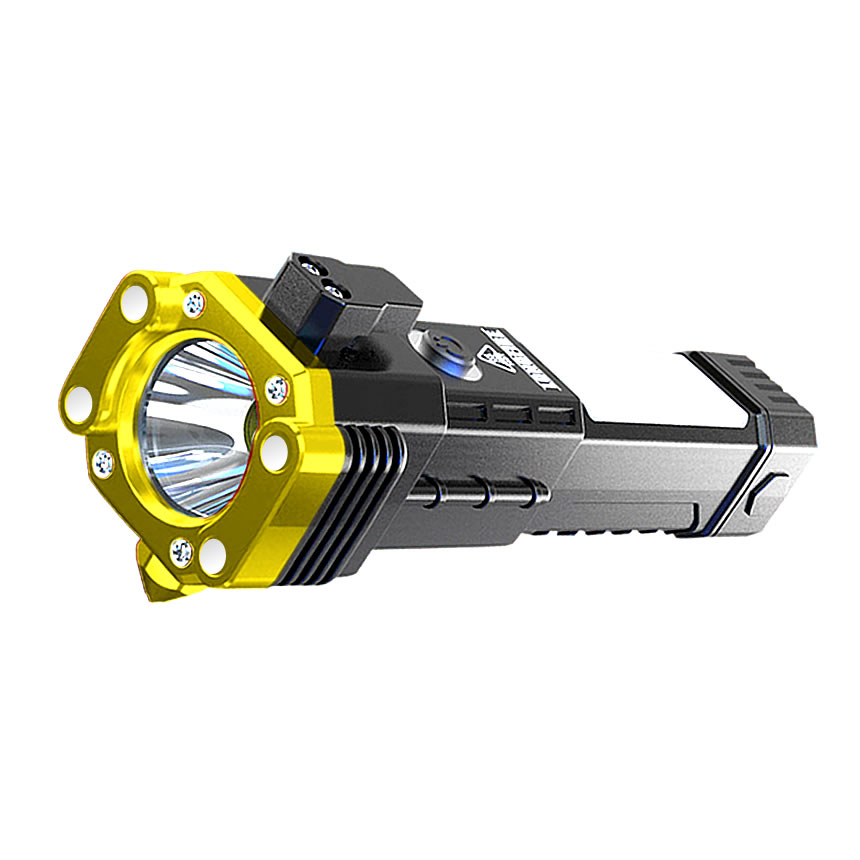 懐中電灯 爆光 LED 1500m COB 4点灯モード マグネット 脱出ハンマー ベルトカッター 災害時 緊急時 高輝度 登山 アウトドア 車中泊 グランドパワー GURAKAI |  | 03