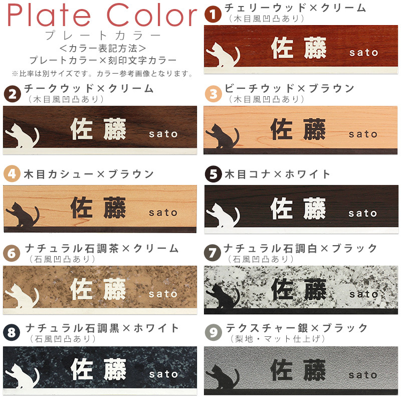 表札 正方形 2穴付き 105mm×105mm 1.5mm 85mm 機能門柱 四国