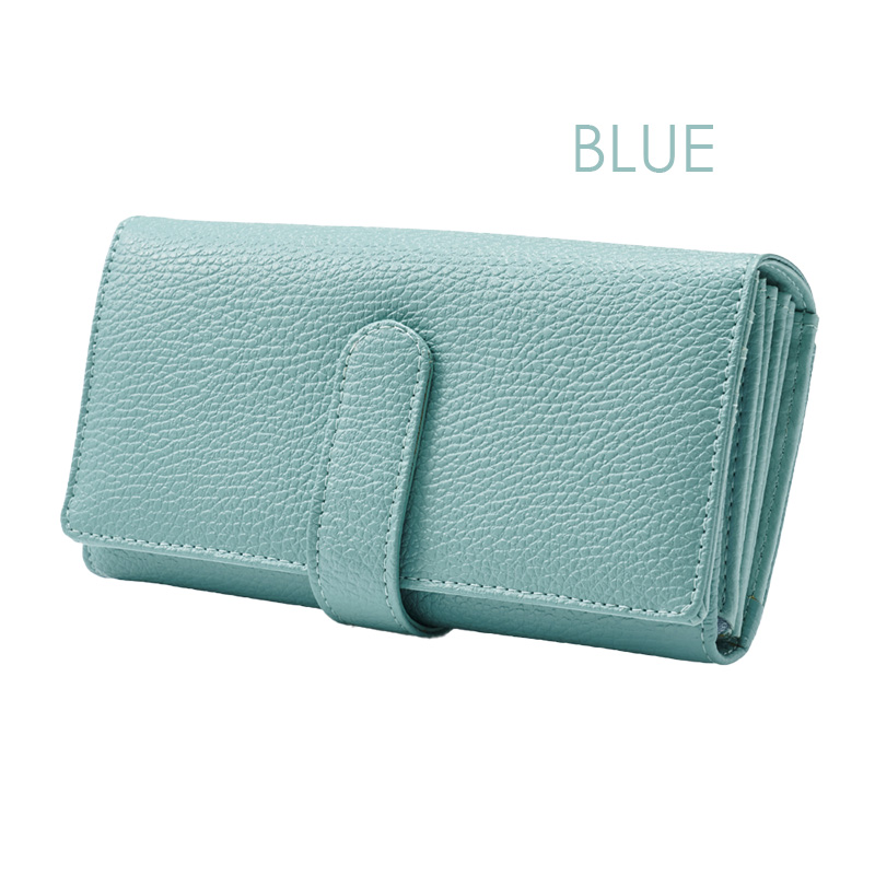 MOMO アコーディオン 長財布 牛革 レディース 大容量 財布 黒 ピンク