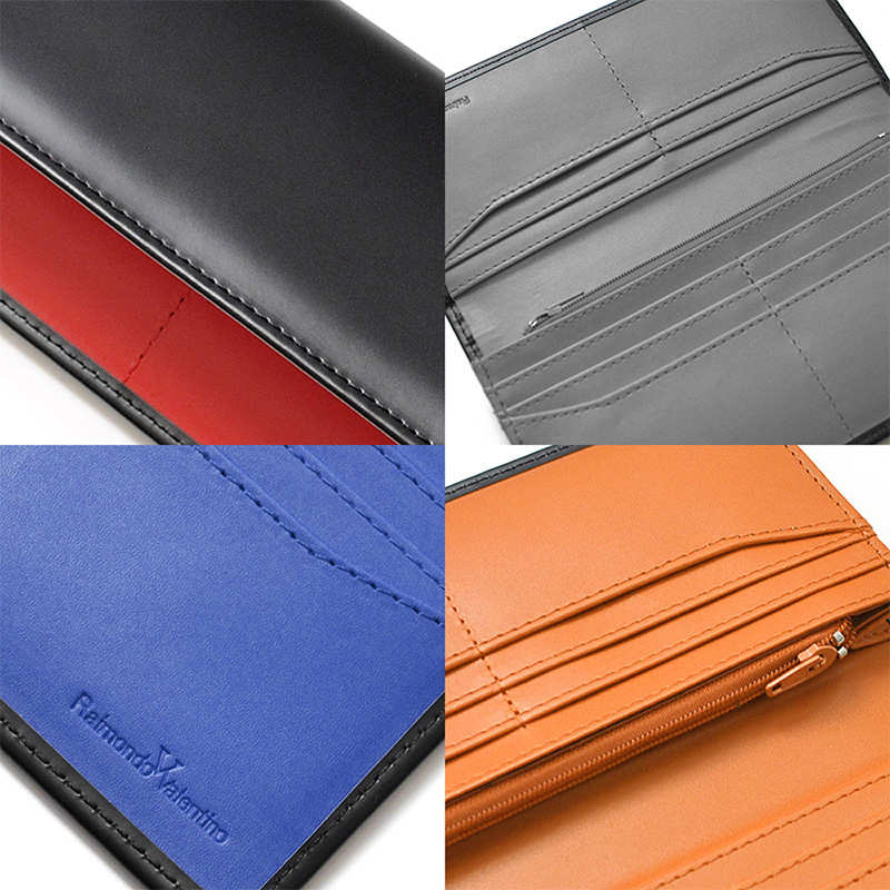 Valentino ホースレザー 長財布 二つ折り財布 メンズ 馬革 5色 レザー