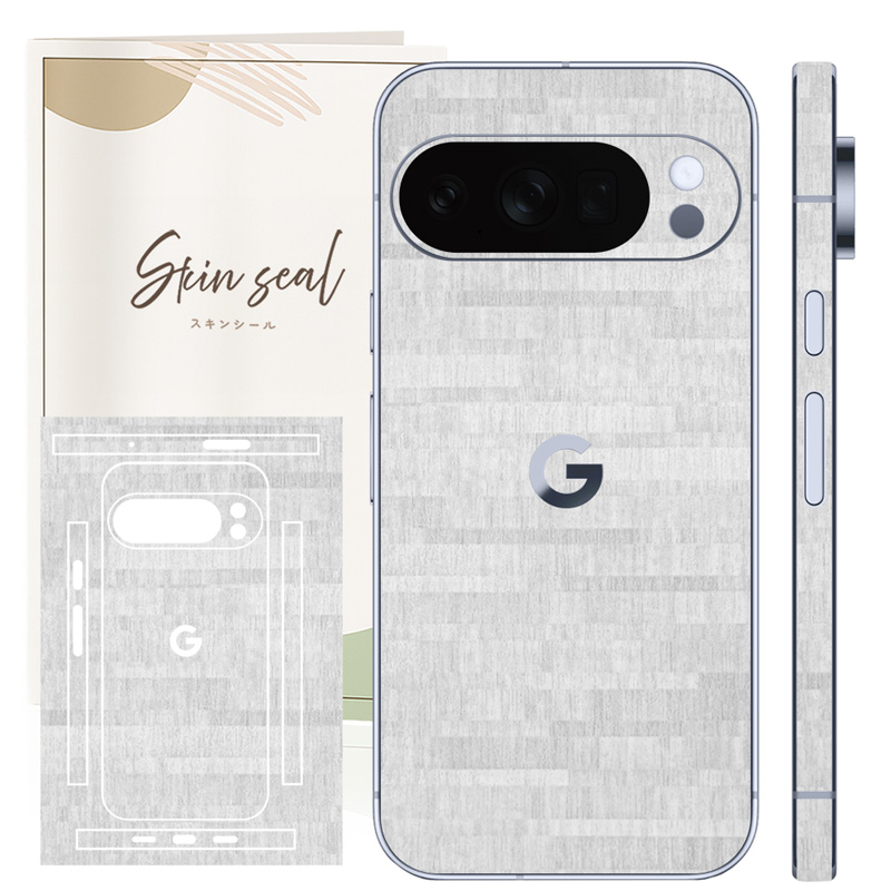 Google Pixel スキンシール モザイクタイル柄 チェック シンプル 背面