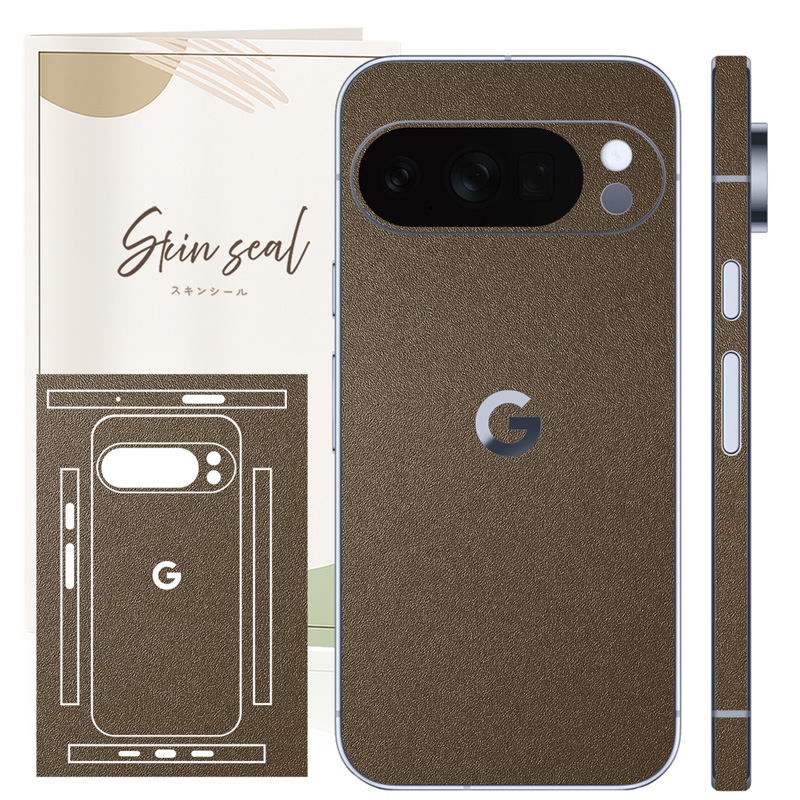 Google Pixel スキンシール ビビットカラー 無地 シンプル 背面 側面