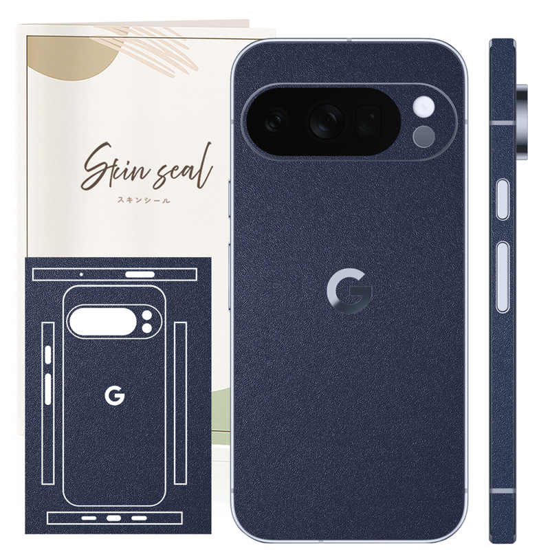 Google Pixel スキンシール ビビットカラー 無地 シンプル 背面 側面