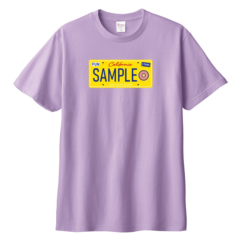 ナンバープレート 名入れ Tシャツ オリジナル お名前入り
