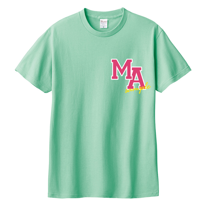 イニシャル アルファベット ネーム オリジナル 名入れ お名前 Tシャツ