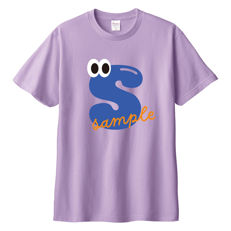 イニシャル アルファベット ネーム オリジナル 名入れ お名前 Tシャツ