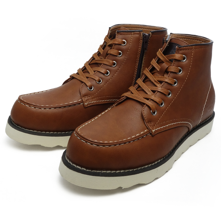 ワークブーツ メンズ カジュアル 靴 シューズ 軽量 ショートブーツ 男性 秋冬 | ブランド登録なし | 01