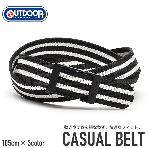 ベルト メンズ レディース ナイロンベルト カジュアル 男女兼用 アウトドア キャンプ スポーツ | ブランド登録なし | 01