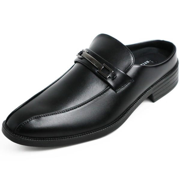 ビジネスサンダル オフィスサンダル ビジネスシューズ 通気性 脱げにくい 蒸れにくい メンズ かかとなし | ブランド登録なし | 02