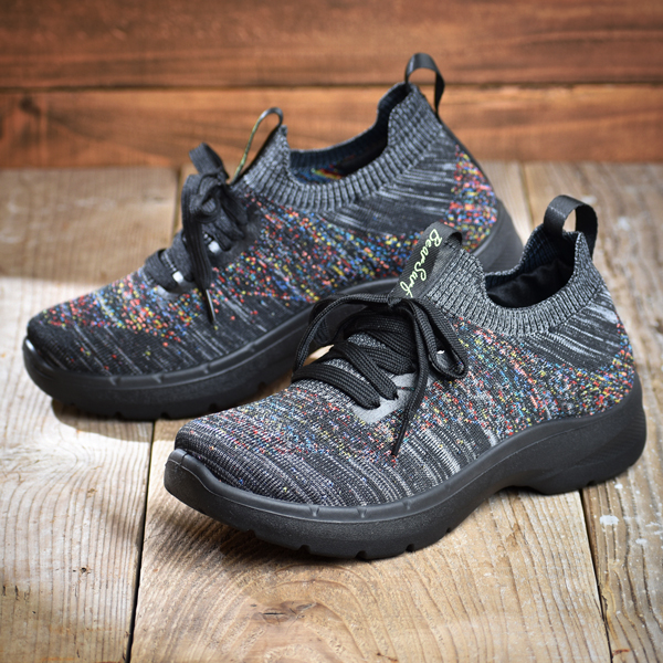 スニーカー レディース シューズ ウォーキングシューズ 靴 黒 グレー おしゃれ BEARSURF ベアーサーフ | ブランド登録なし | 01