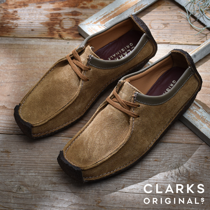ナタリー CLARKS クラークス　　オークウッドスエード　UK8 1/2 clarks26126802b.jpg